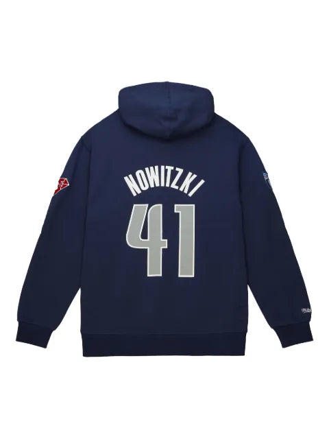 Mitchell & Ness NBA Dallas Mavericks 2023 Dirk Nowitzki fleece hoodie