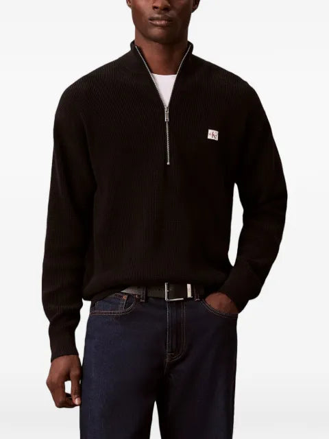 Calvin Klein zip fastening sweater