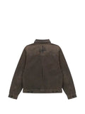 RTA Valentiano logo-embroidered denim jacket