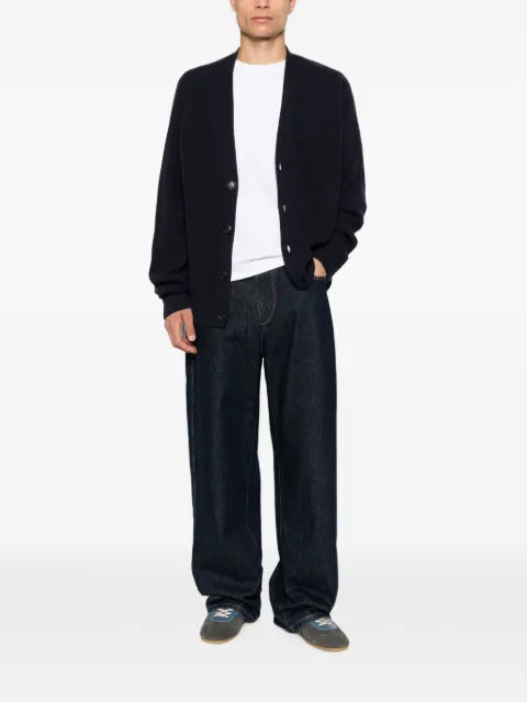 Diana Studio ribbed-knit V-neck cardigan