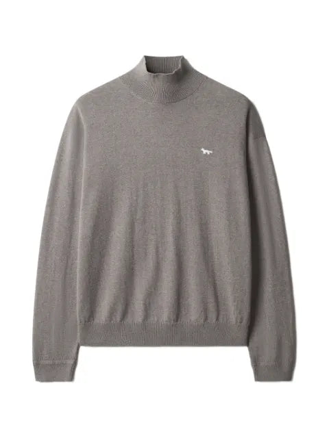 Maison Kitsuné Profile Fox high-neck sweater