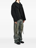 NO/FAITH STUDIOS asymmetric-collar jacket