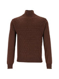 Corneliani intarsia-knit high-neck sweater