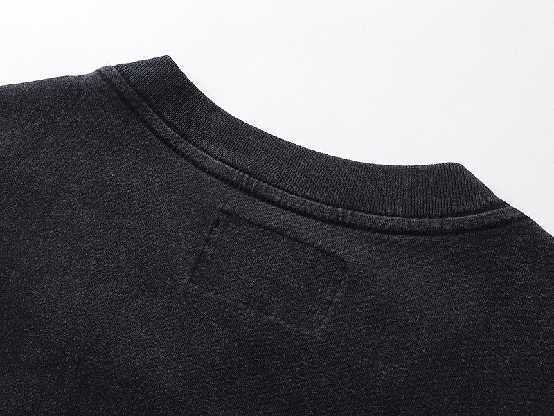 Godspeed Washed Black Skull Graphic T-Shirt