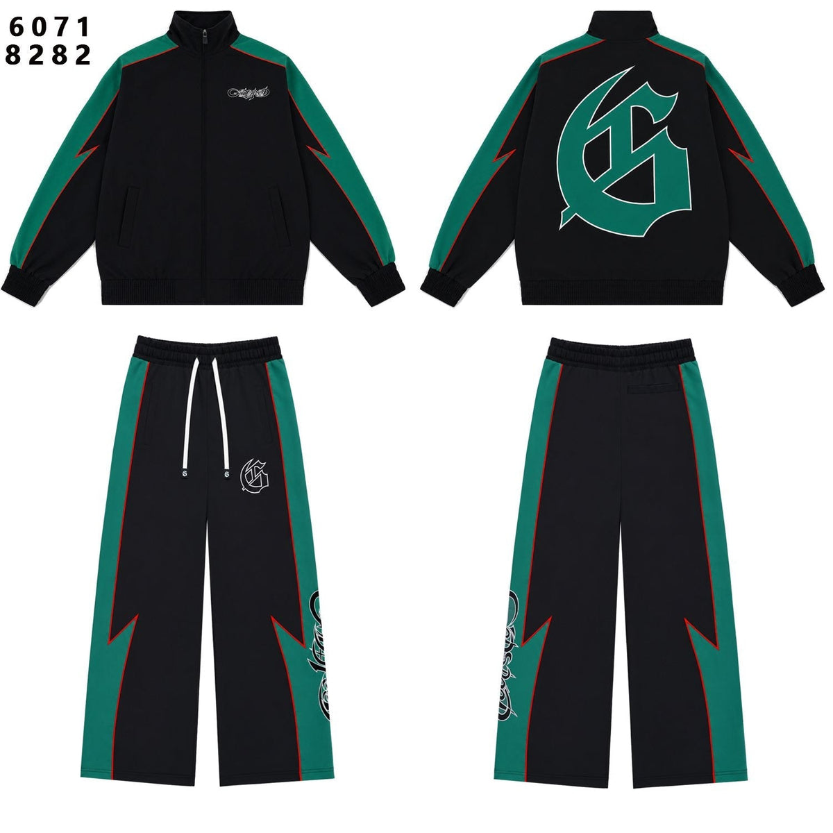 Godspeed Gothic G Contrast Panel Tracksuit Set