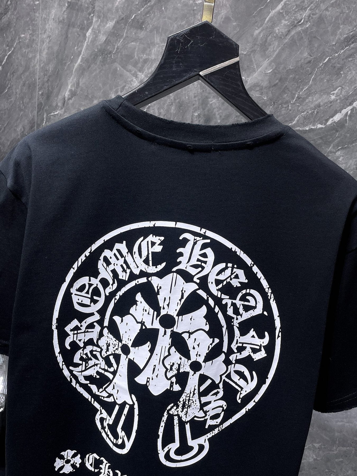 Chrome Hearts Horseshoe Cross Graphic T-Shirt