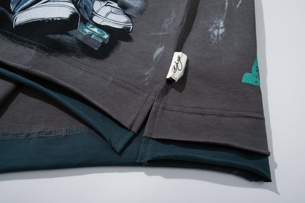 BKYS Revival Seated Figure Graphic T-Shirt