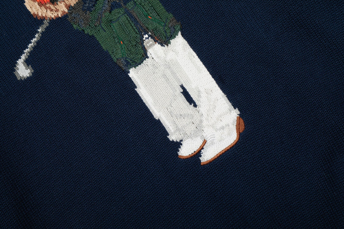 Ralph Lauren Bear Golf Knitted Sweater – Autumn/Winter Collection